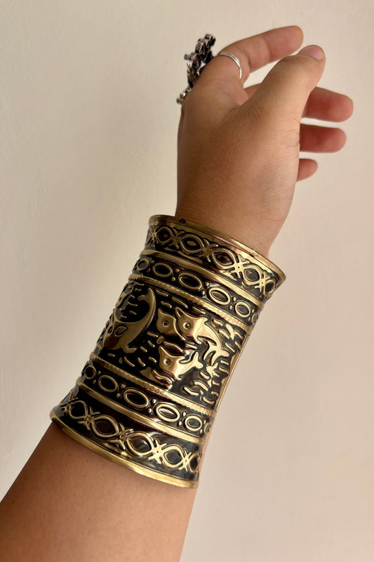 Golden Metal Handcuff