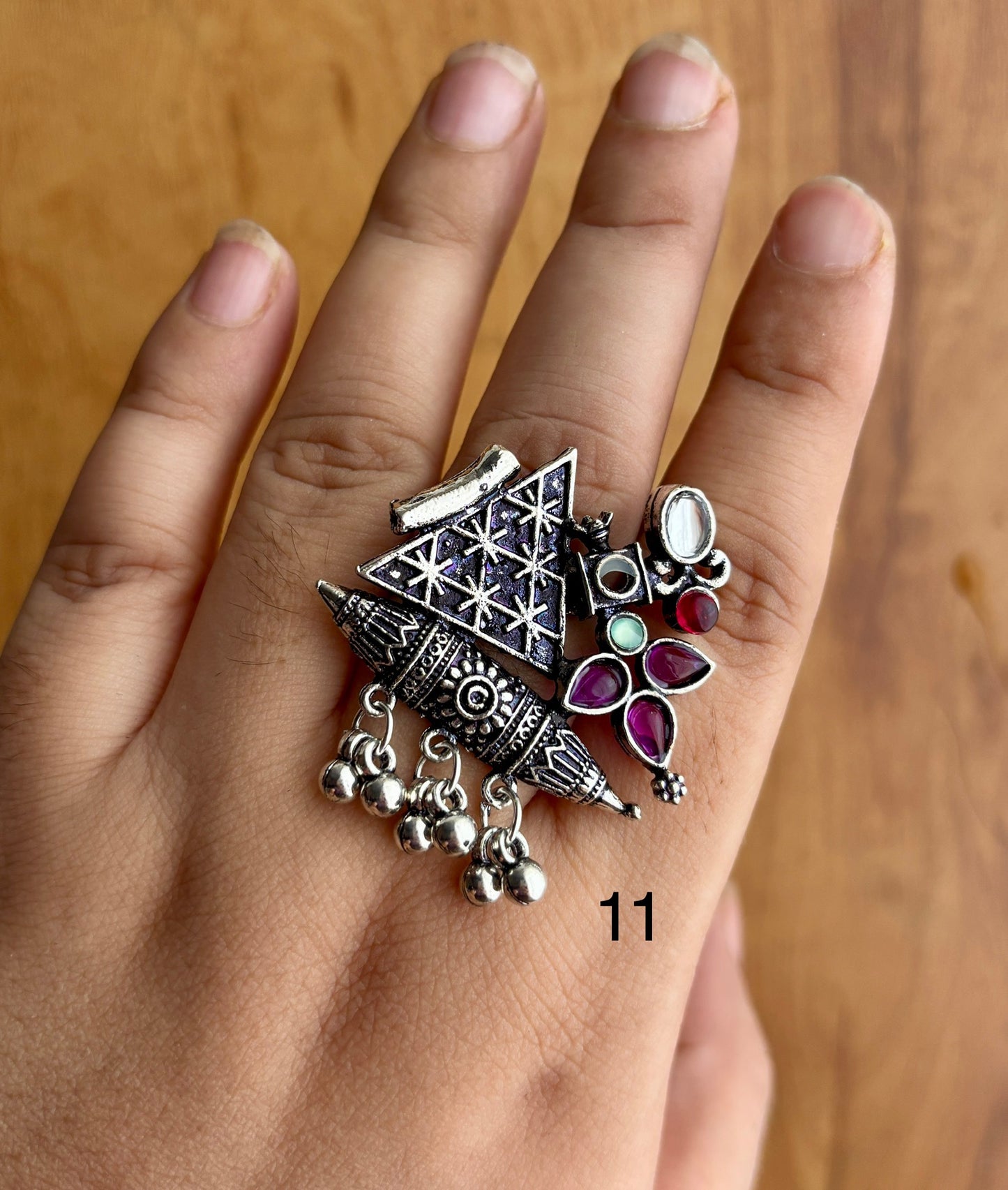 Silver Brass Ring