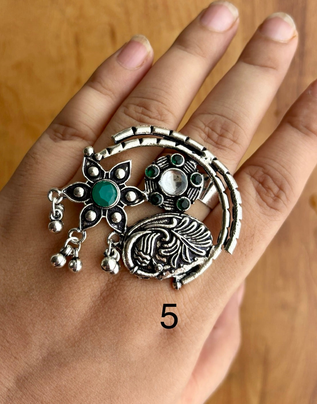 Silver Brass Ring