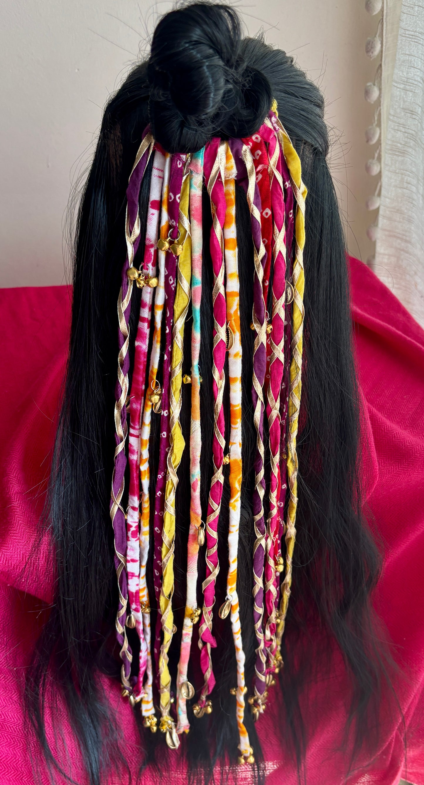 Warm Gotta Patti Hair Strings