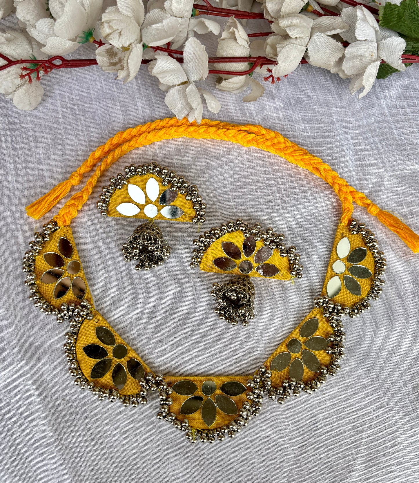 Sunflower Necklace Set