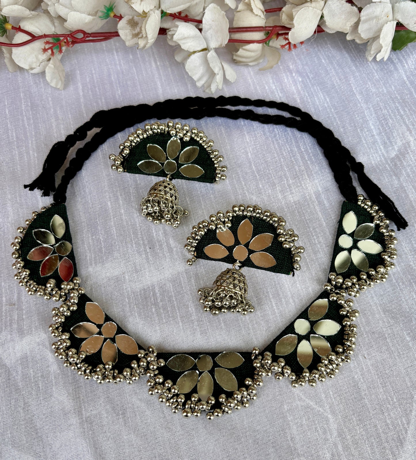 Sunflower Necklace Set