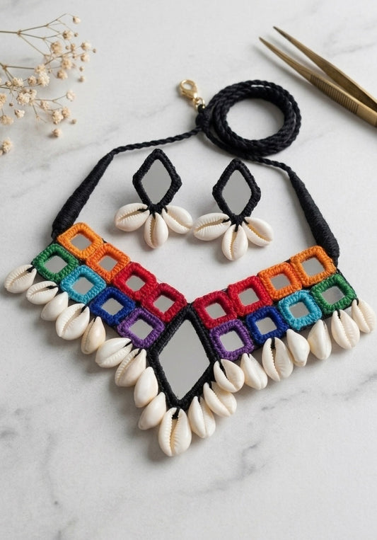 Burfi Choker Set
