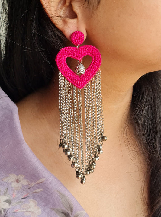 Gulabi Dil Danglers