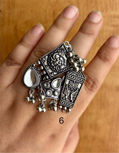 Silver Brass Ring