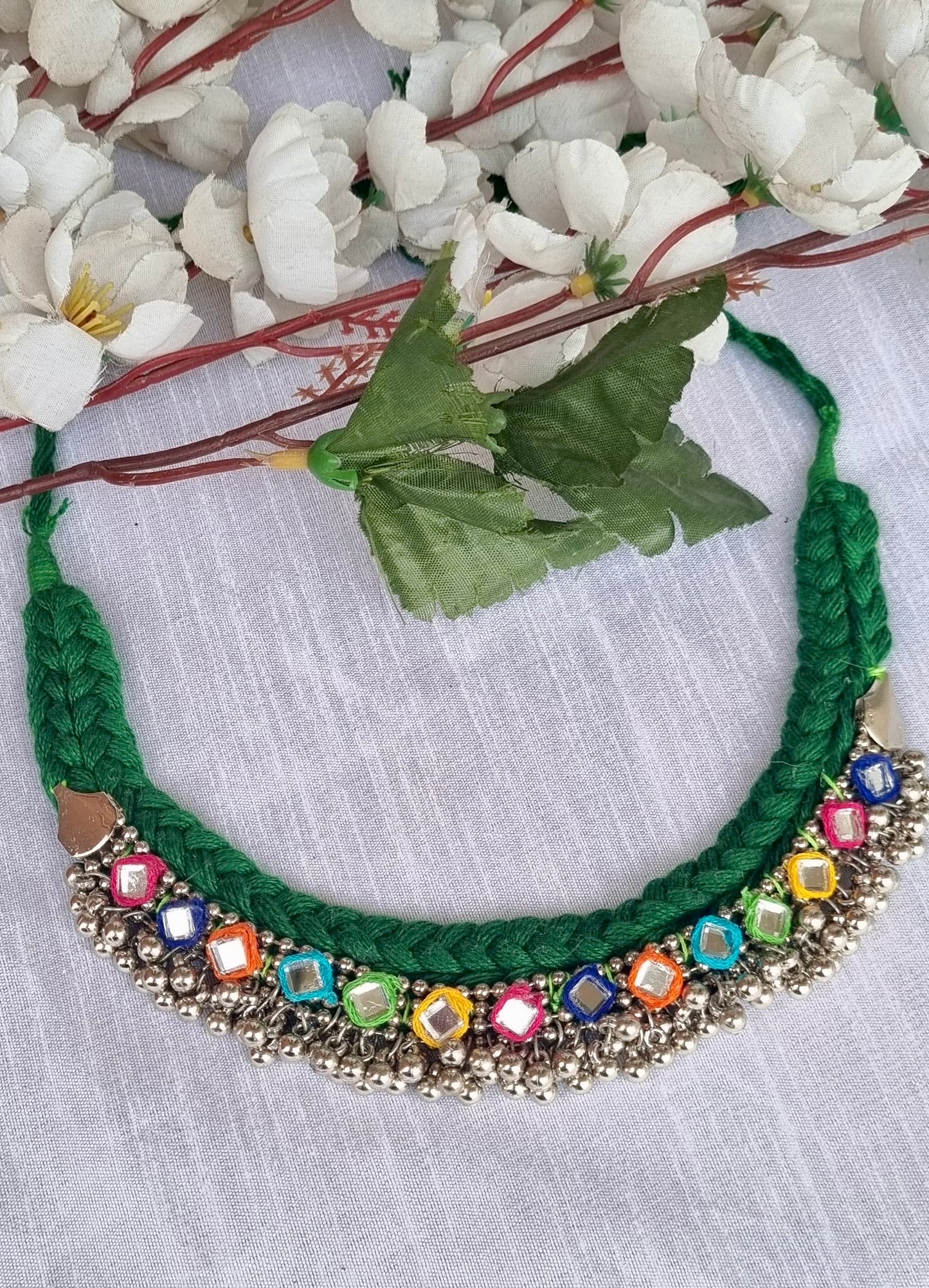 Mirror Multicolour Choker