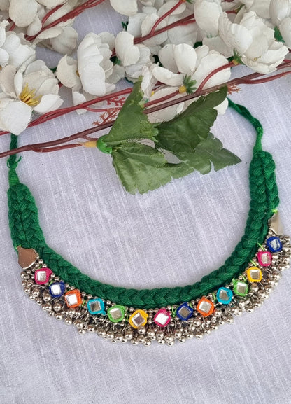Mirror Multicolour Choker