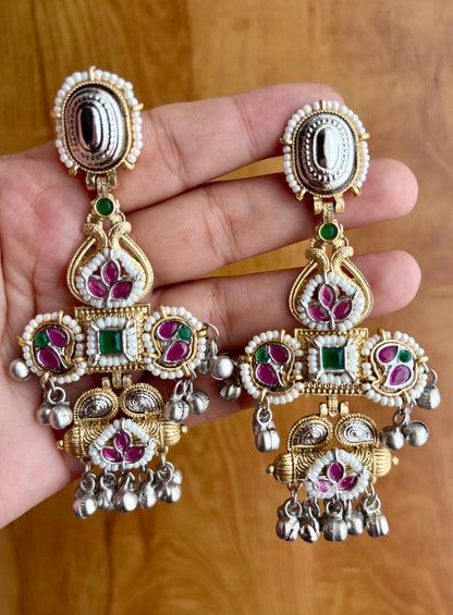 Maharani Brass Earrings