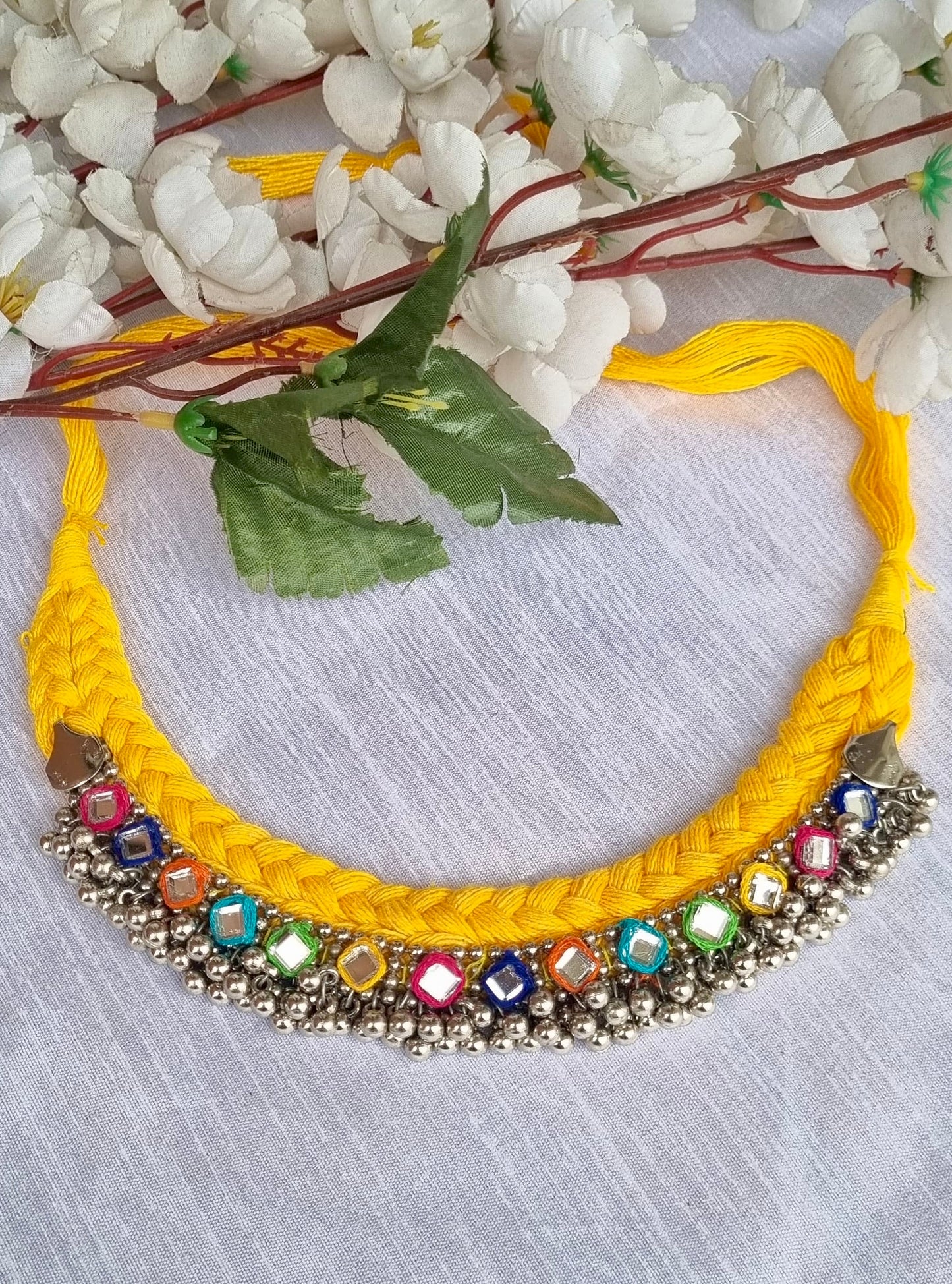 Mirror Multicolour Choker