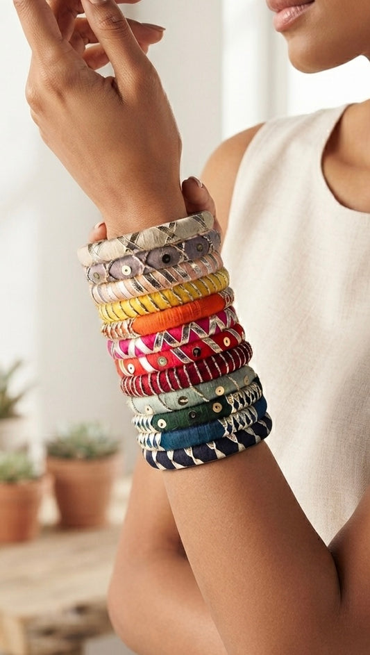 Rainbow Bangles Set