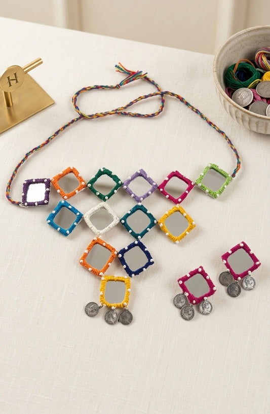 Chokri Rang Necklace Set
