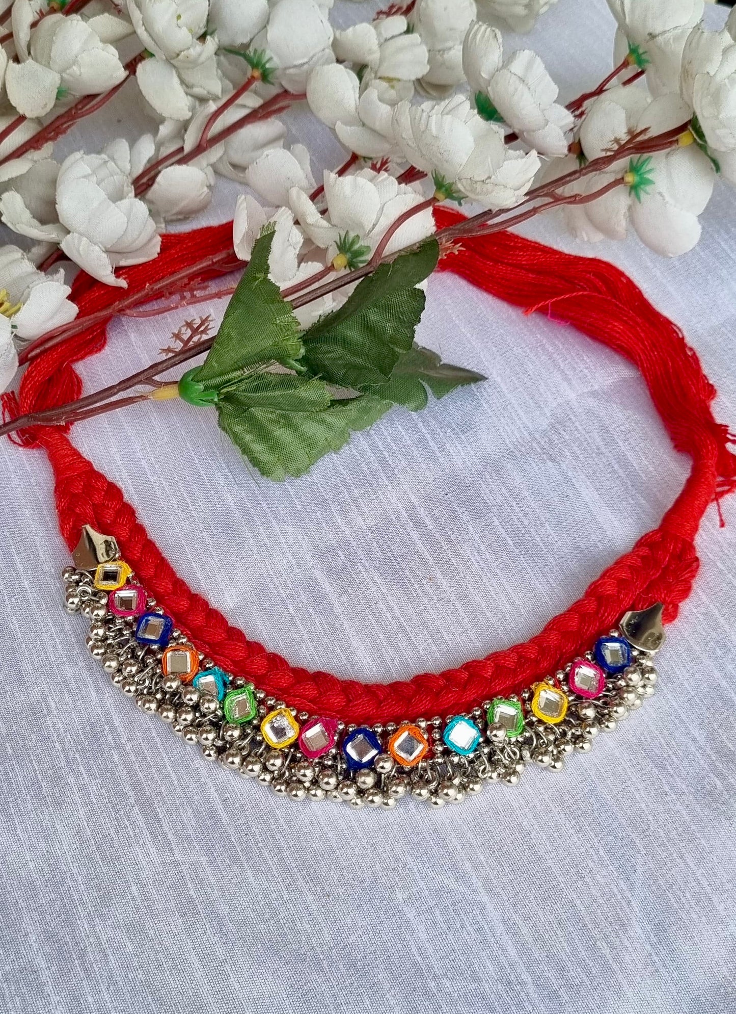Mirror Multicolour Choker