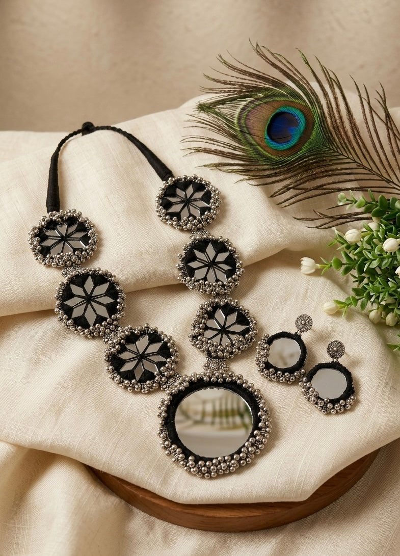 Chakra Sheesh Necklace set