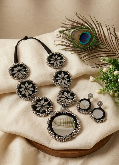 Chakra Sheesh Necklace set