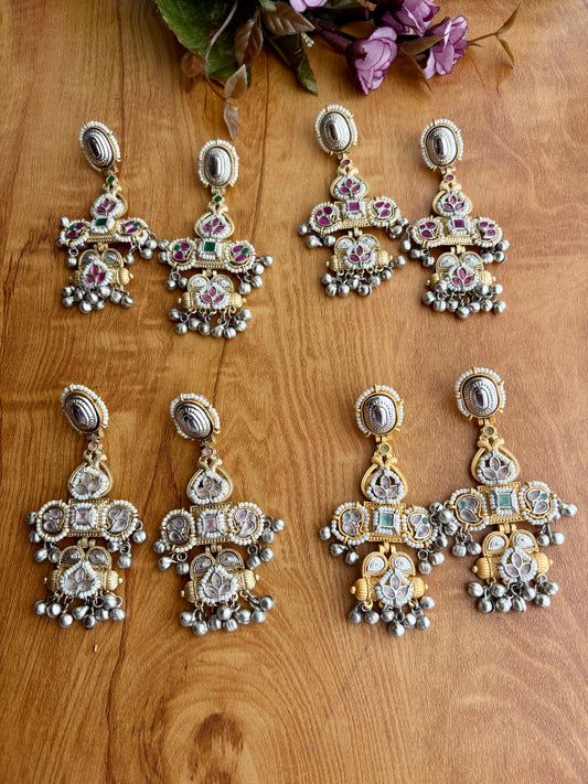 Maharani Brass Earrings