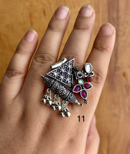 Silver Brass Ring