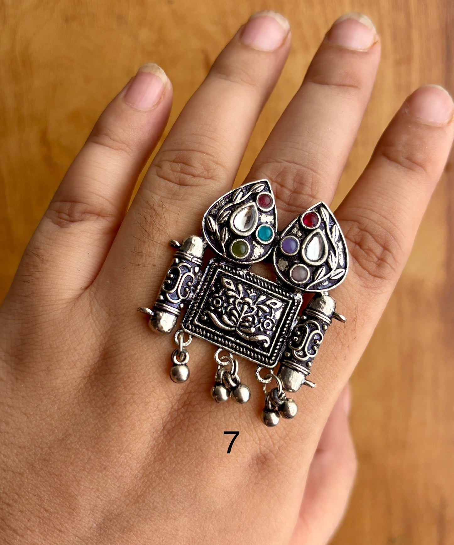 Silver Brass Ring