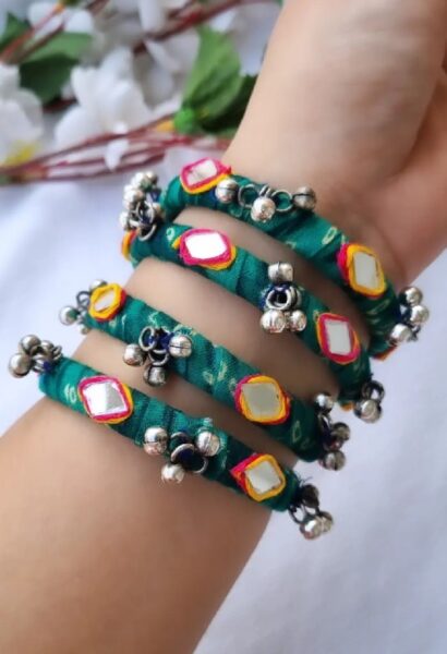 Bandhani Rangy Bangles