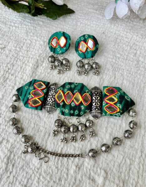 Bandhej Choker Set