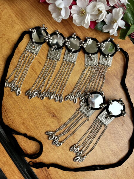 Black patang Choker set