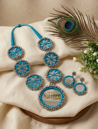 Chakra Sheesh Necklace set