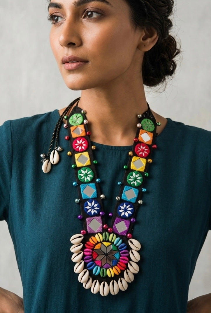 Satrangi Necklace Set