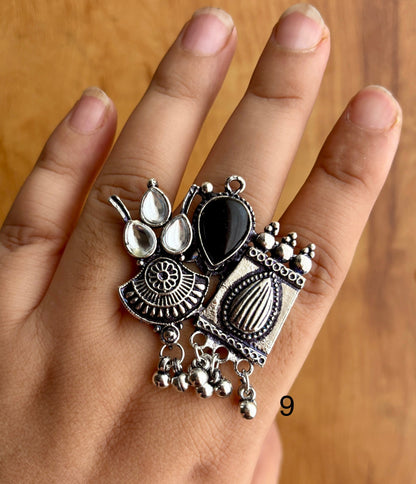 Silver Brass Ring