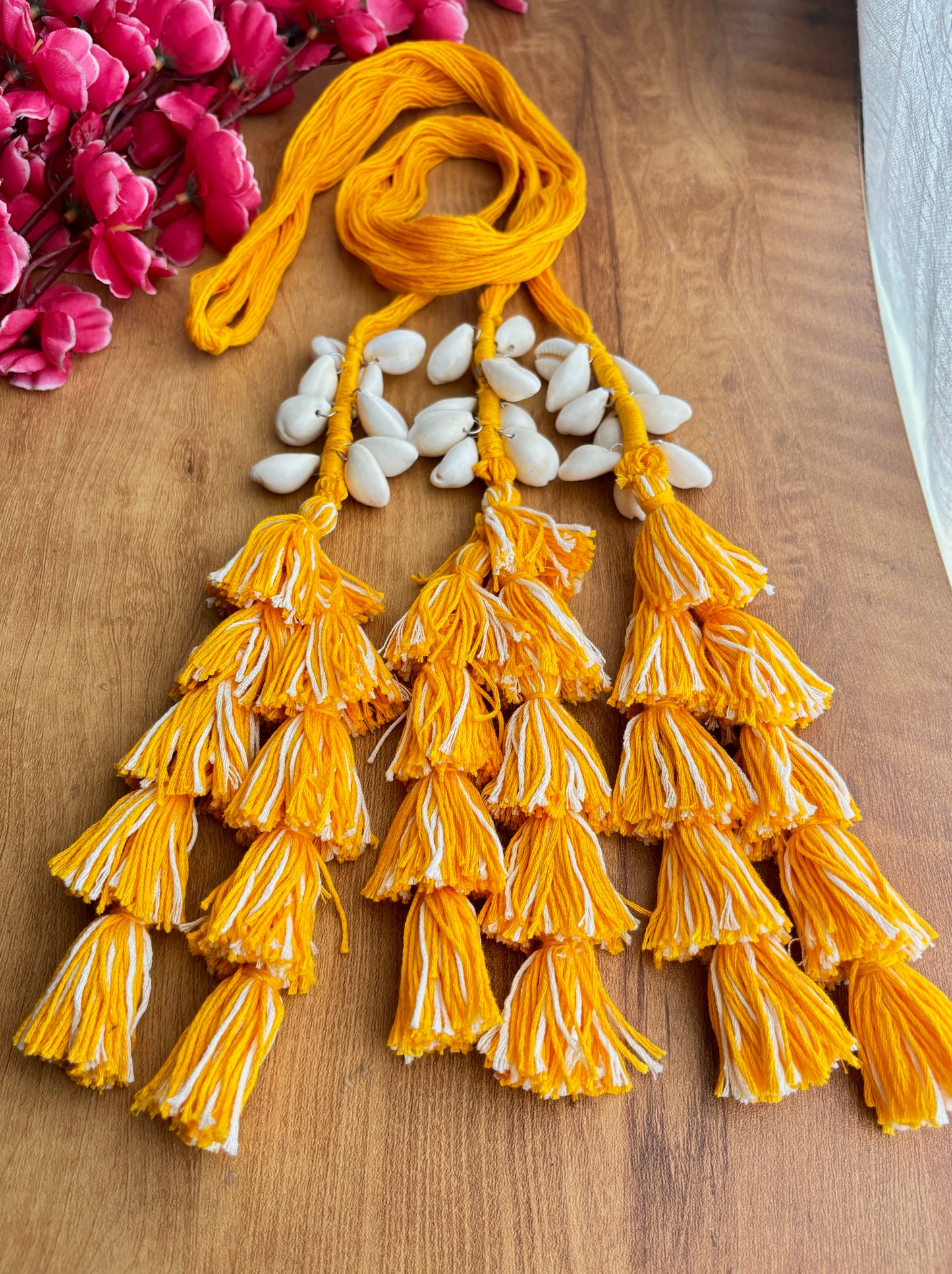 Haldi Tassels Paranda