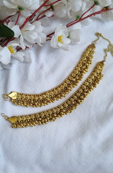 Golden jhankar payal