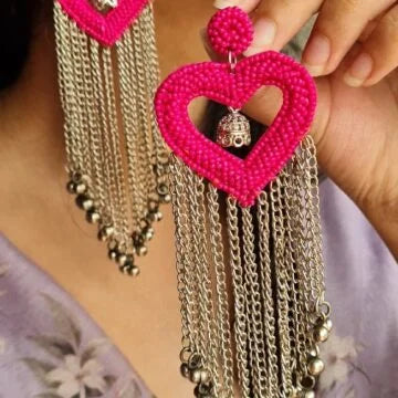 Gulabi Dil Danglers