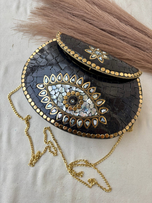 Black Mosaic Bag