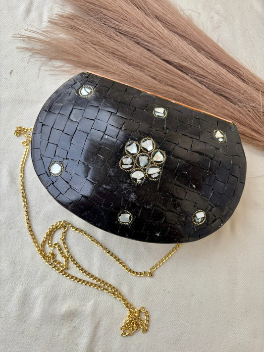 Black Mosaic Bag
