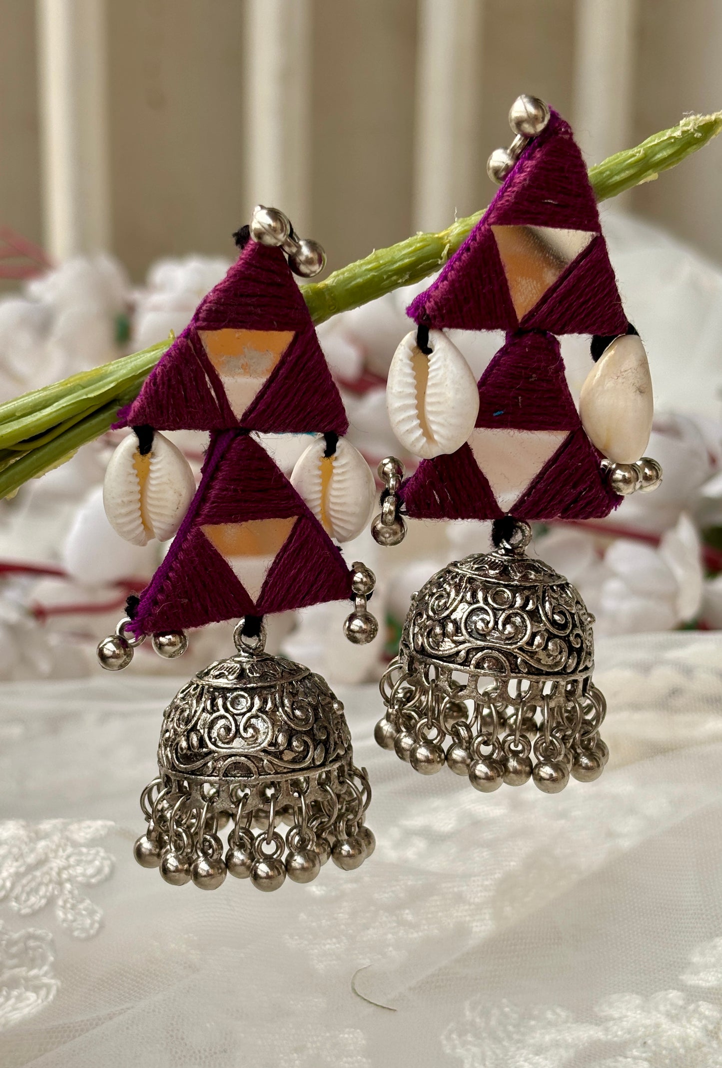 Trikon Jhumka