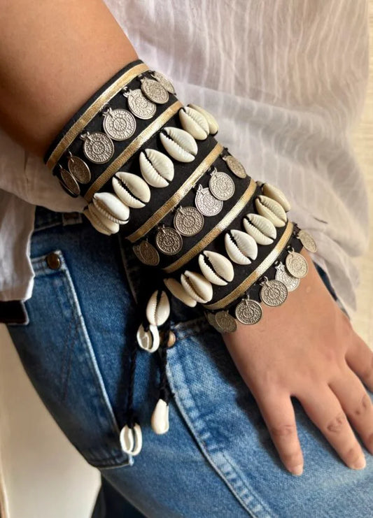 Black Bohemian Handcuff