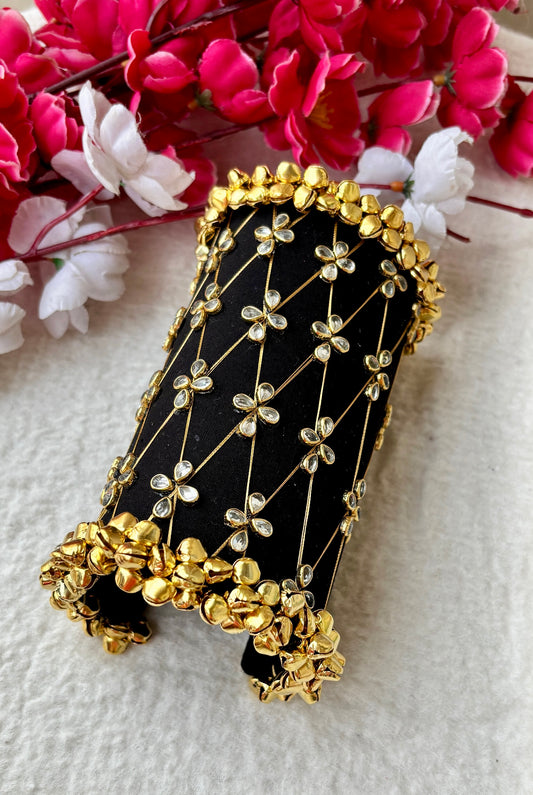Black kundan Handcuff