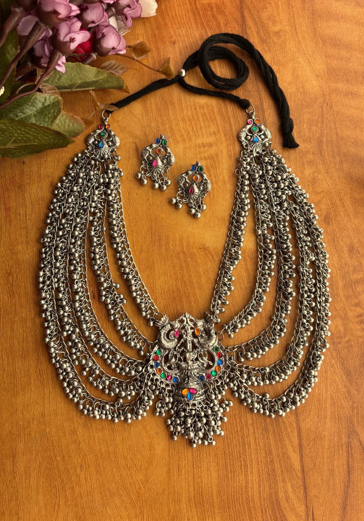 Lakshmi Ghunghroo Necklace Set