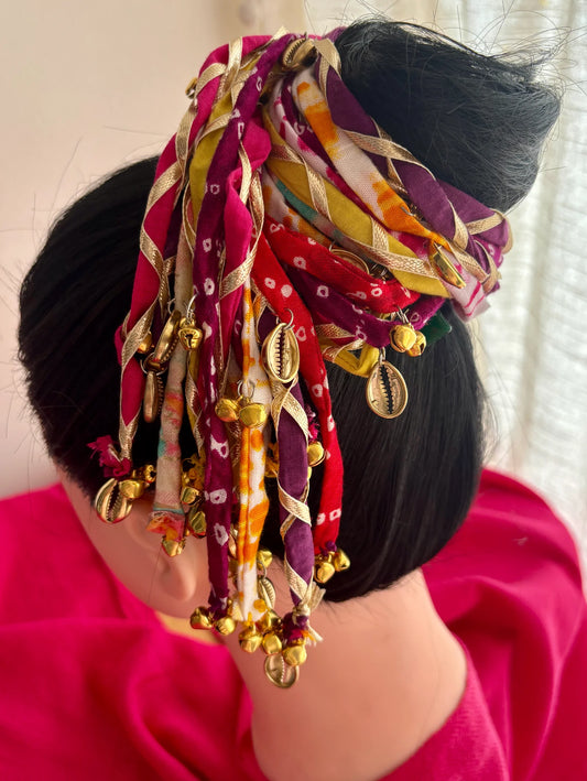 Warm Gotta Patti Hair Strings