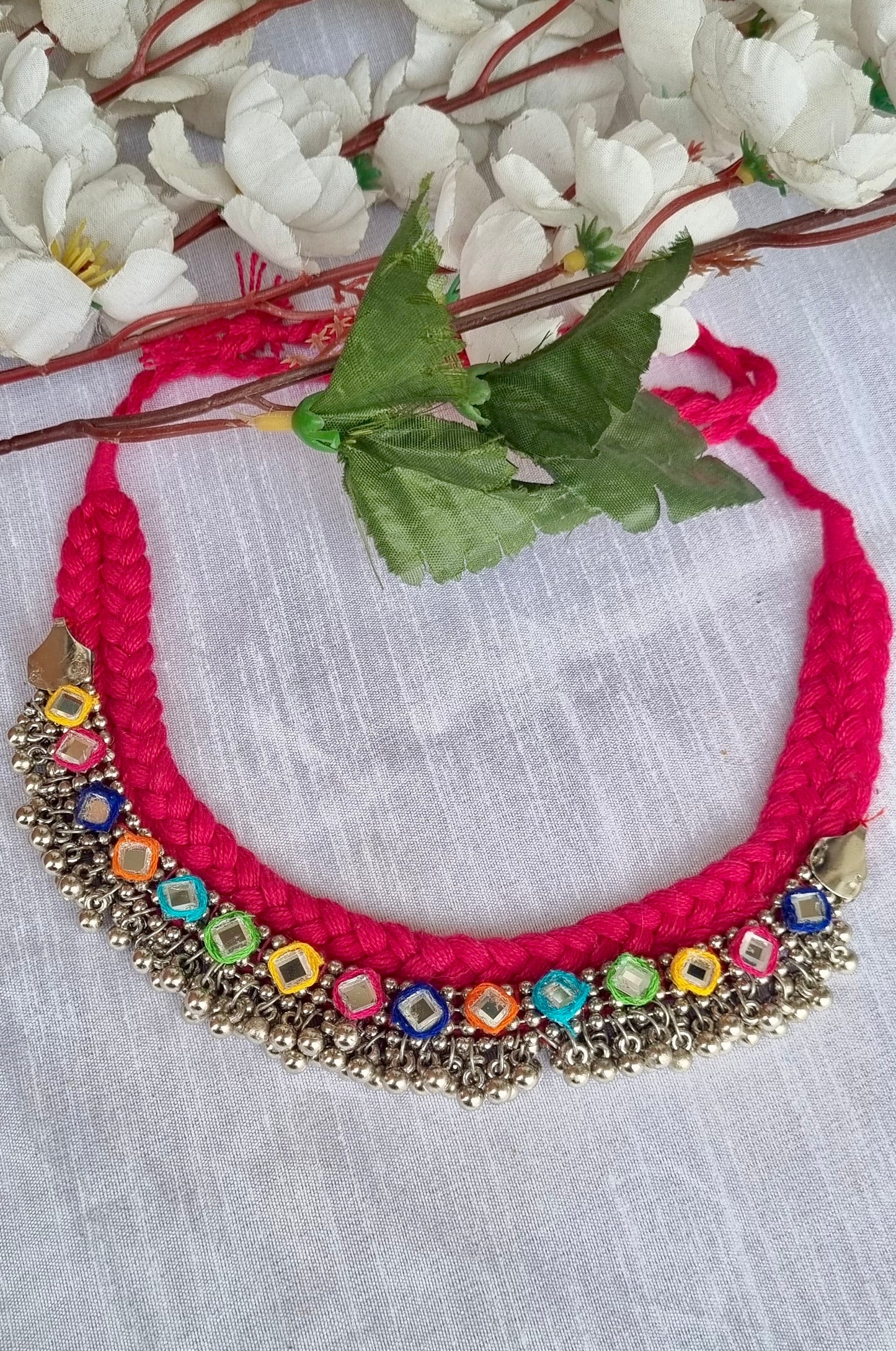 Mirror Multicolour Choker