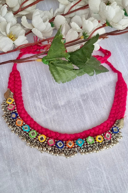 Mirror Multicolour Choker